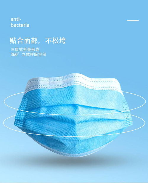 工廠直發(fā)一次性口罩高效過濾防塵防飛沫三層無紡布民用口鼻面罩