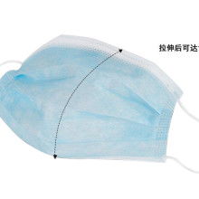  章丘市鑫潔勞保用品廠 主營 一次性口罩 三層無紡